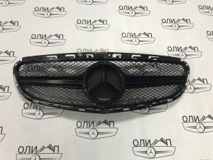 Решетка радиатора 63 AMG на Mercedes w212 рест